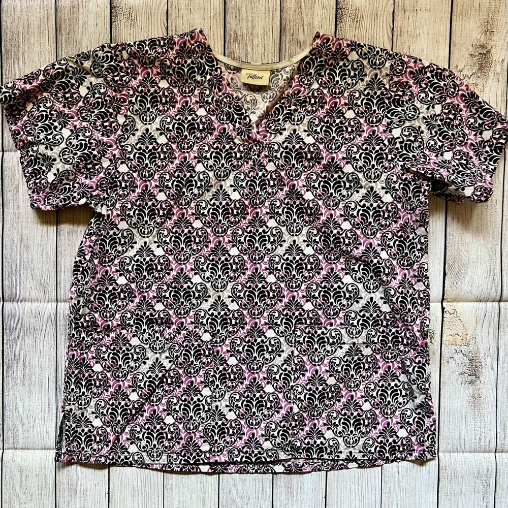 ▪️Damask Scrub Top▪️